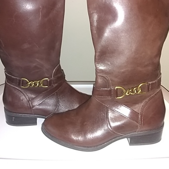 lauren ralph lauren madisen wide calf riding boots